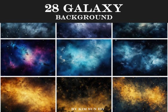 Celestial Design: Unlocking Creativity with the Galaxy Background Bundle