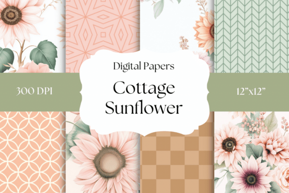 Cottage Sunflower Soft Floral Patterns: A Designer's Guide
