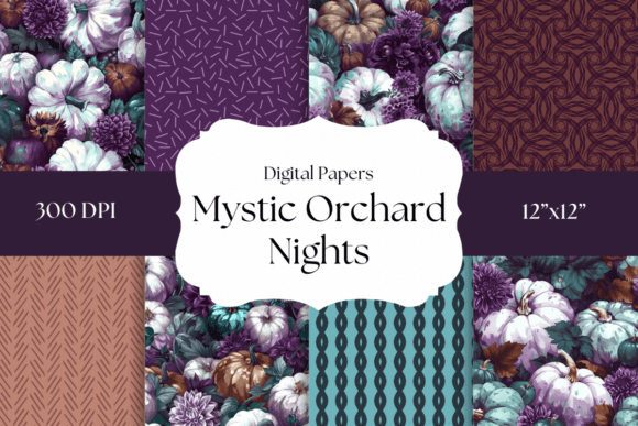Mystic Orchard Nights Digital Papers: A Deep Dive