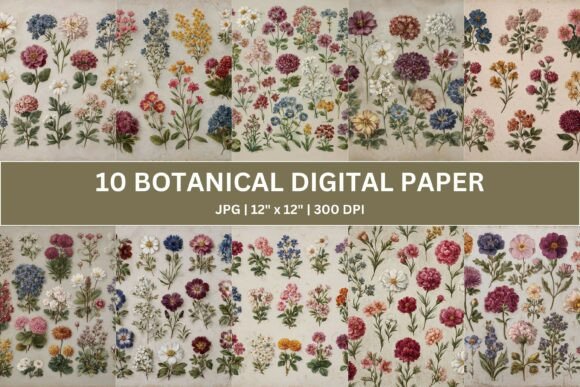 Timeless Botanicals: Elevating Design with Vintage Floral Papers